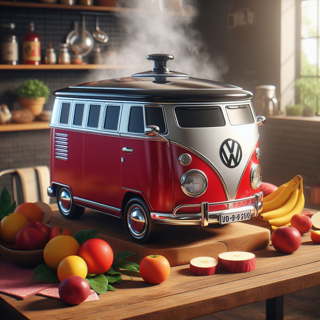 Volkswagen Bus Shaped Slow Cookers: Infusing Retro Vibes into Your Kitchen Adventure