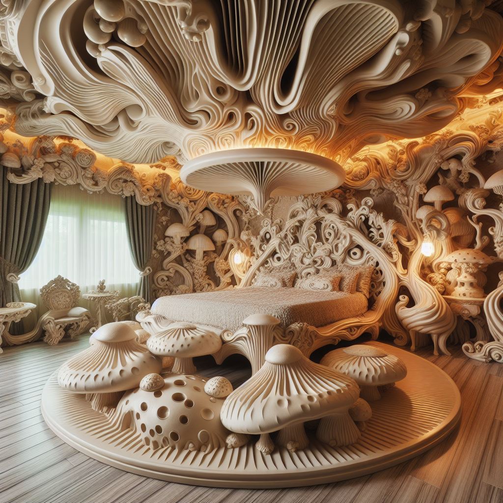 Mushroom Beds: Dreamy Designs Inspired by Nature's Fungi