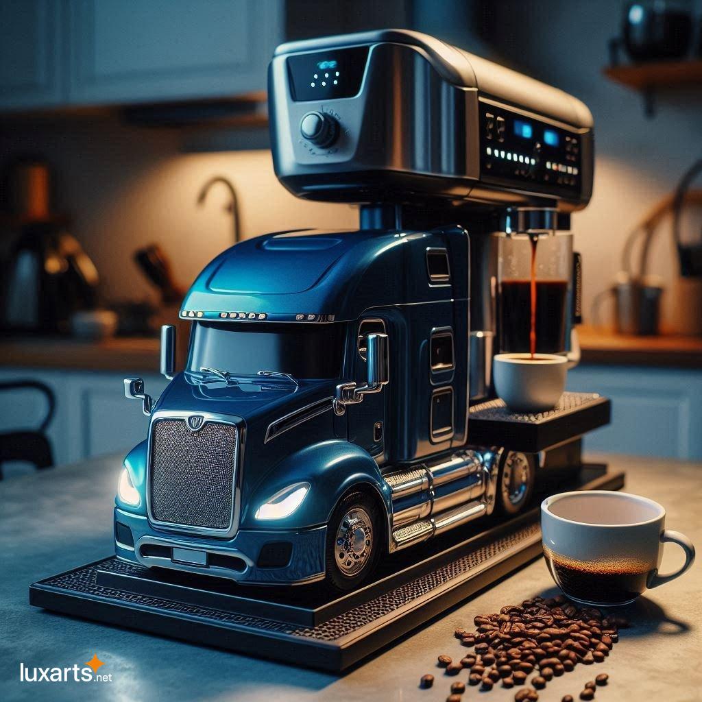Semi Truck Coffee Maker: Fuel Your Day with Innovative Design semi truck shaped coffee maker 10