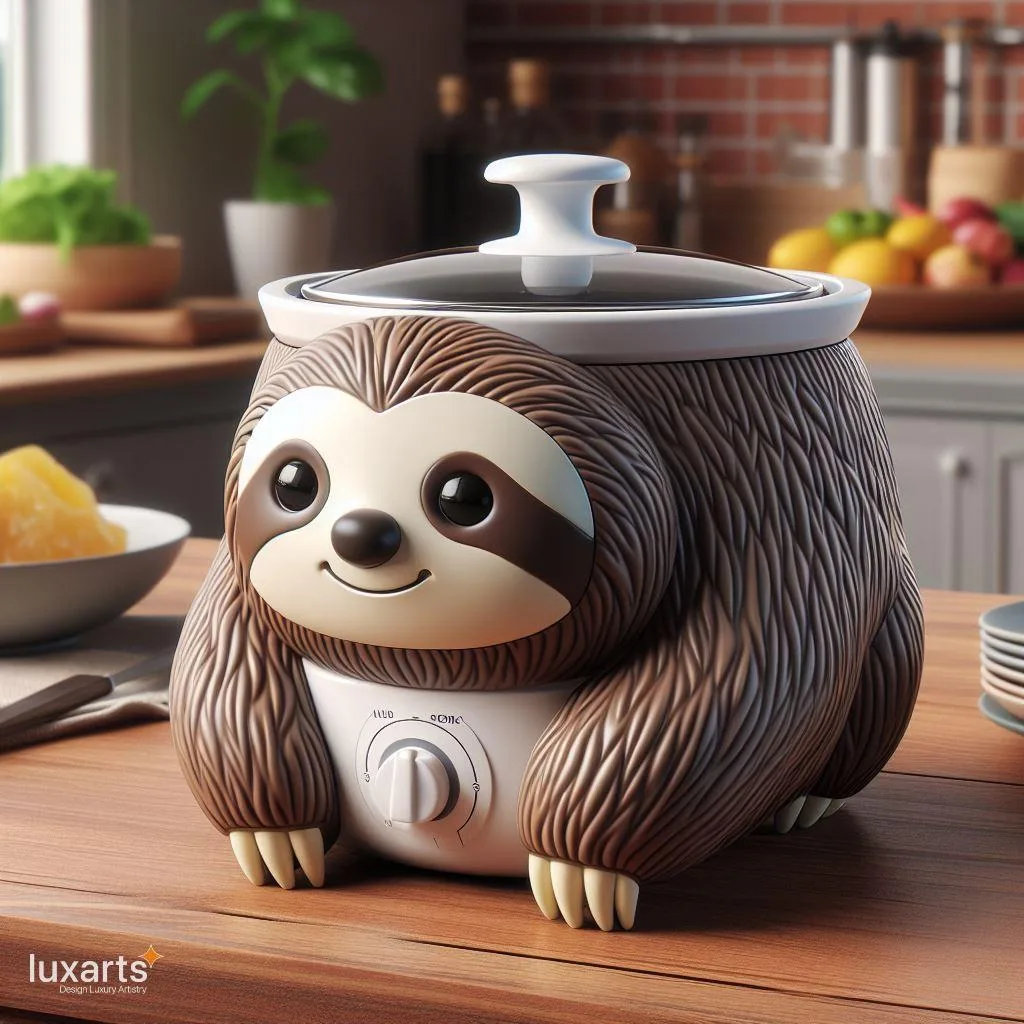 Whimsical Kitchen Charm: Cute Animal Shaped Slow Cookers Unveiled 1sloth slow cooker 2 jpg