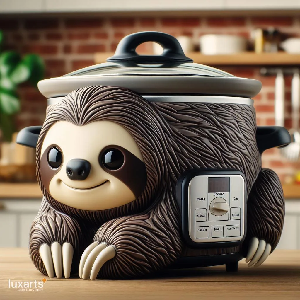 Whimsical Kitchen Charm: Cute Animal Shaped Slow Cookers Unveiled 1sloth slow cooker 3 jpg