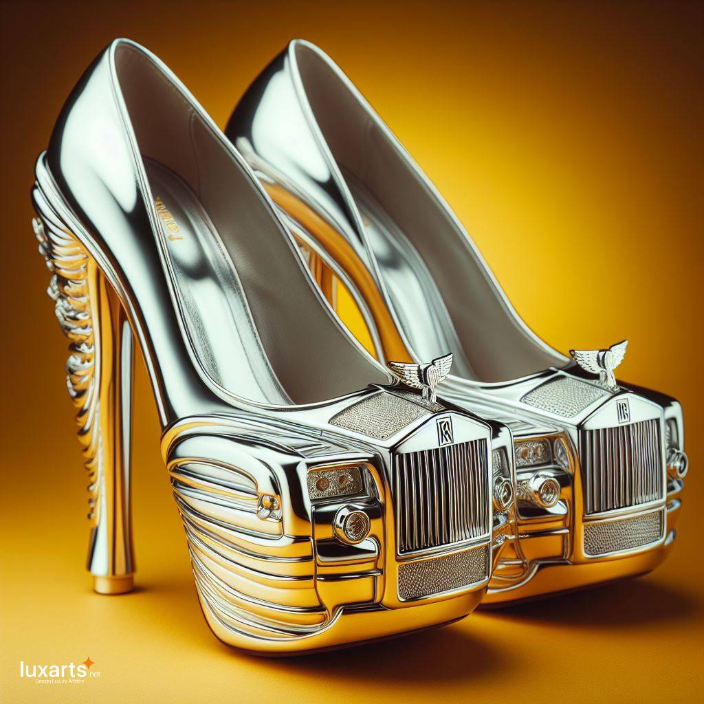 Unleash Your Inner Diva: Supercar-Inspired Heels for the Ultimate Glamour 2 rolls royce inspired heels 1