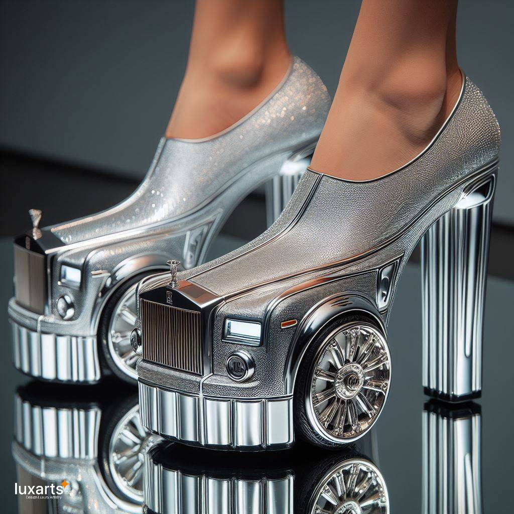 Unleash Your Inner Diva: Supercar-Inspired Heels for the Ultimate Glamour 2 rolls royce inspired heels 2
