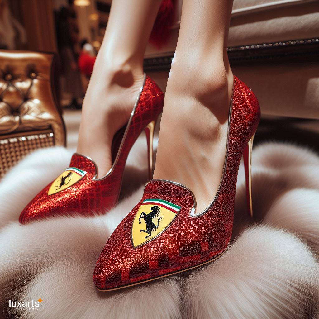 Unleash Your Inner Diva: Supercar-Inspired Heels for the Ultimate Glamour 3 ferrari inspired heels2
