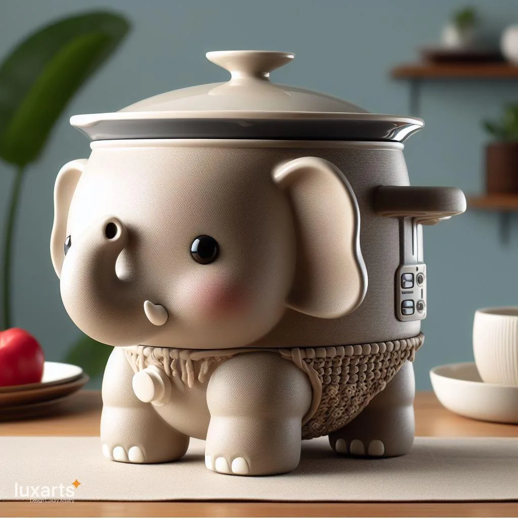 Whimsical Kitchen Charm: Cute Animal Shaped Slow Cookers Unveiled