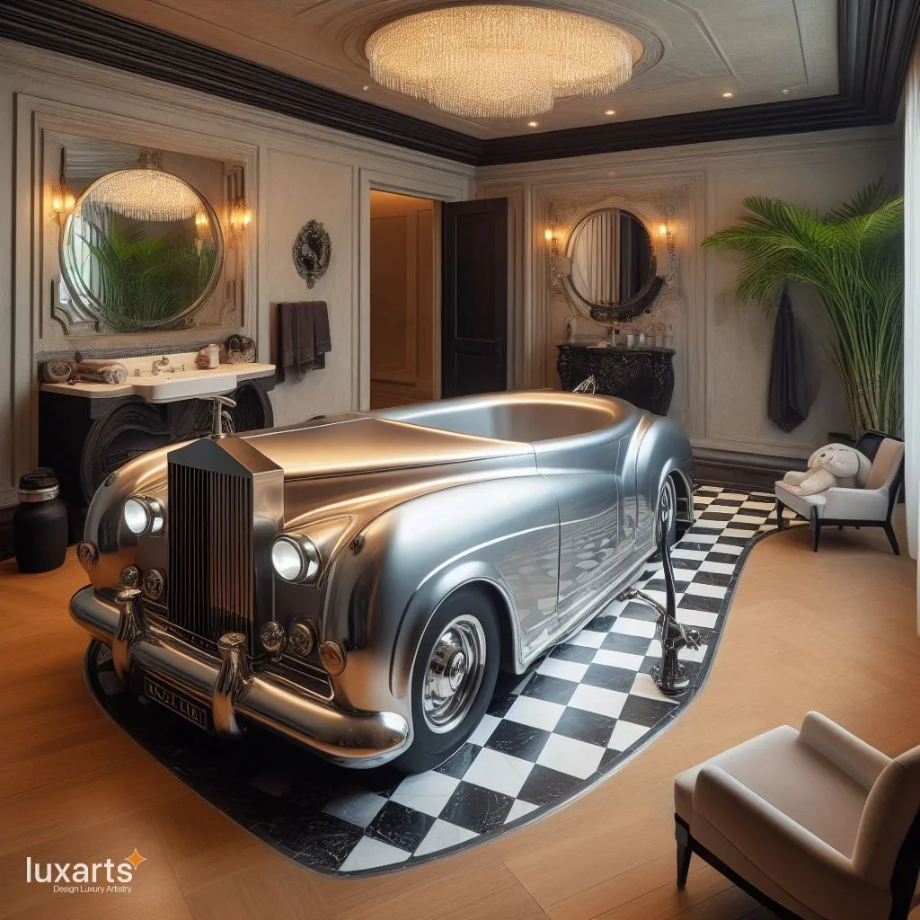 Classic Car Inspired Bathtubs: Retro Charm for Your Bathroom 7rolls royce silver cloud bathtubs 2 jpg