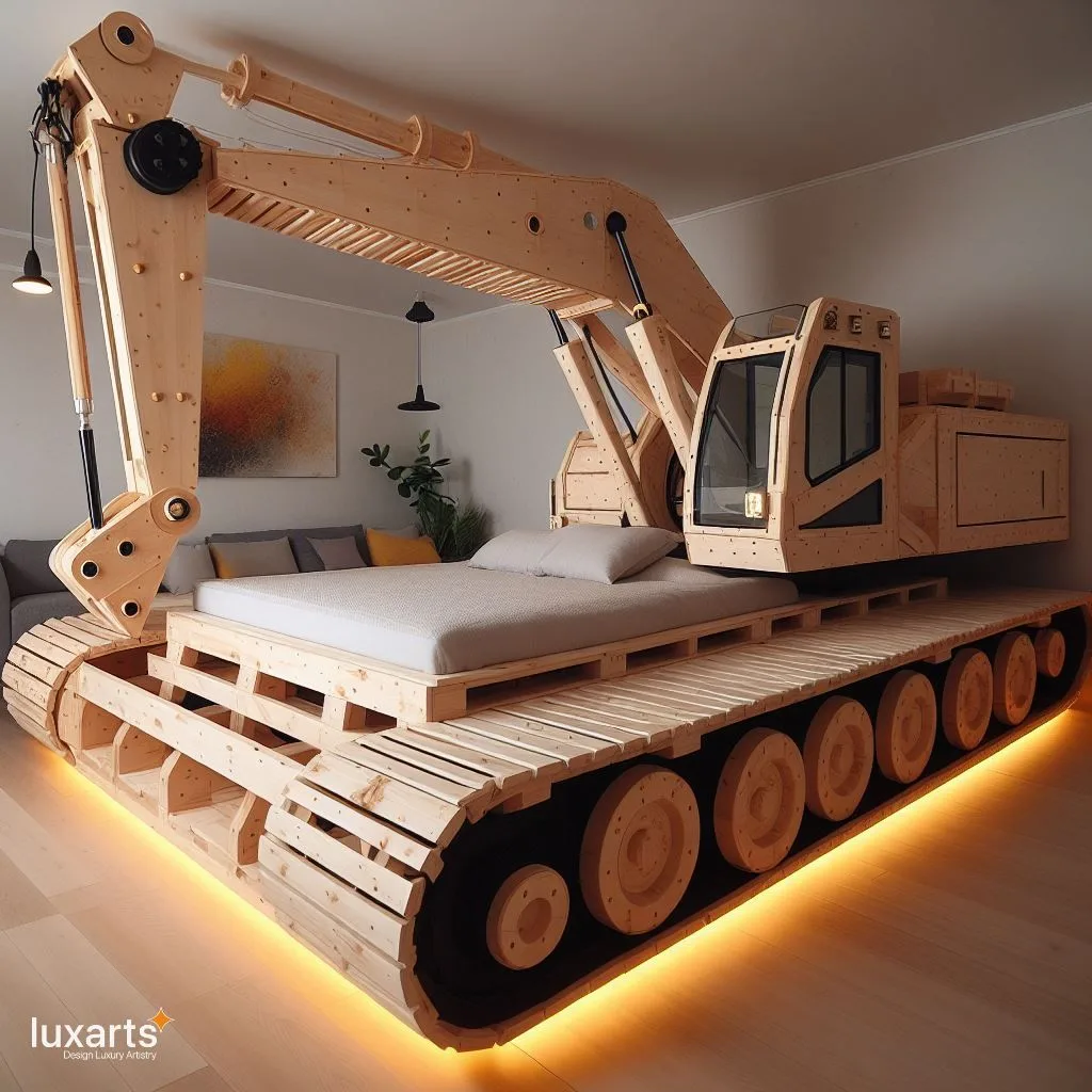 Heavy Equipment Pallet Beds: Constructing Dreams in Your Bedroom Oasis
