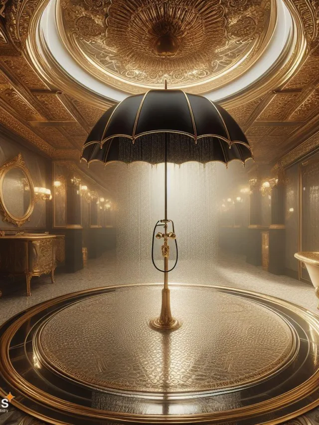 Umbrella Shower: Experience a Beautiful Rainfall in Your Bathroom