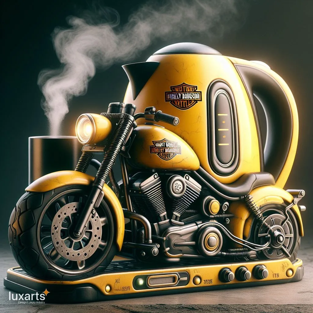 Harley Davidson Inspired Electric Kettle