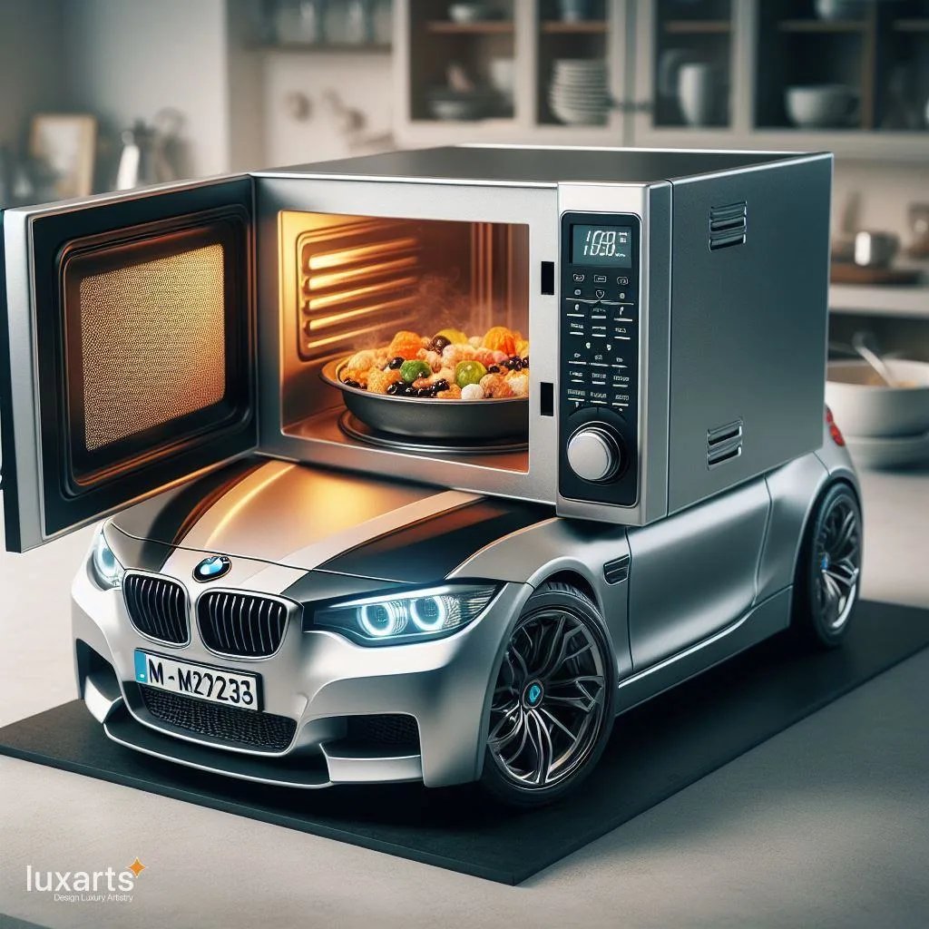Effortless Elegance: BMW-Inspired Microwaves for Your Kitchen luxarts bmw inspired microwave 4 jpg