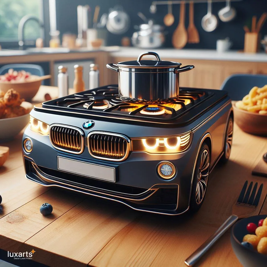 BMW-Inspired Mini Gas Cooker Adds Flavor to Your Kitchen luxarts bmw inspired mini gas cooker 0 jpg