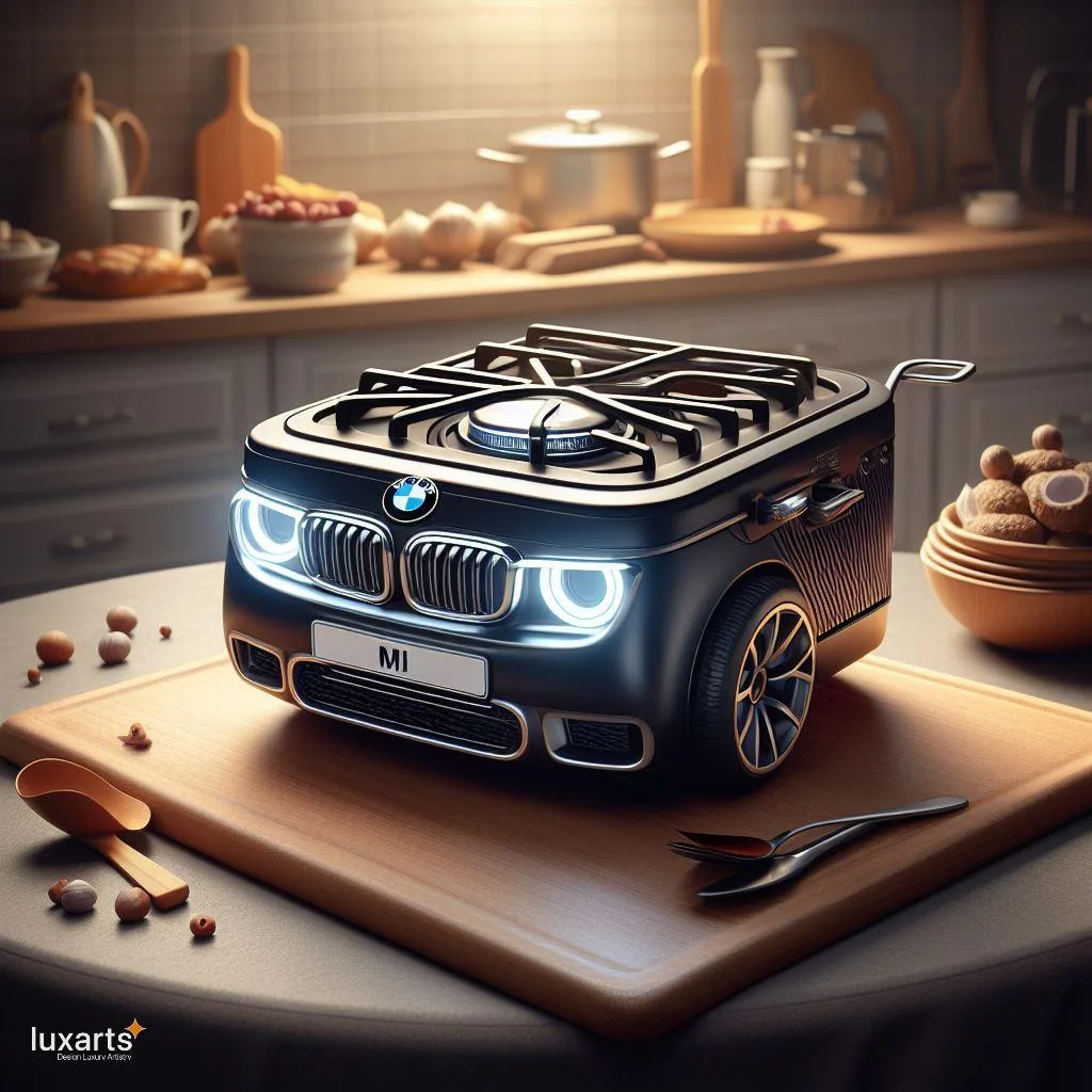 BMW-Inspired Mini Gas Cooker Adds Flavor to Your Kitchen luxarts bmw inspired mini gas cooker 1 jpg