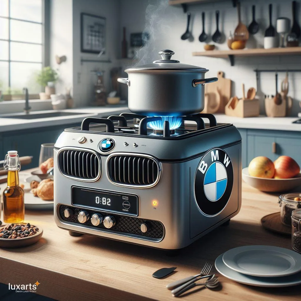 BMW-Inspired Mini Gas Cooker Adds Flavor to Your Kitchen luxarts bmw inspired mini gas cooker 2 jpg