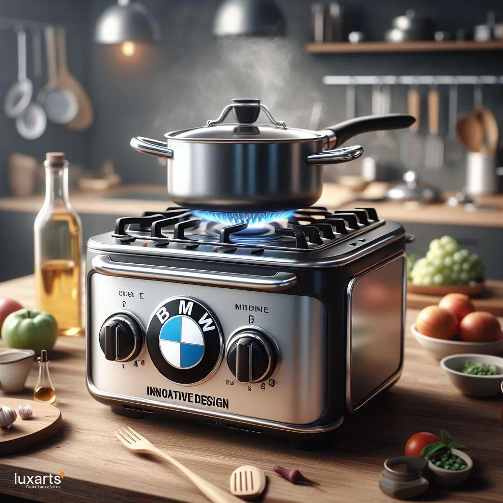 BMW-Inspired Mini Gas Cooker Adds Flavor to Your Kitchen luxarts bmw inspired mini gas cooker 5 jpg