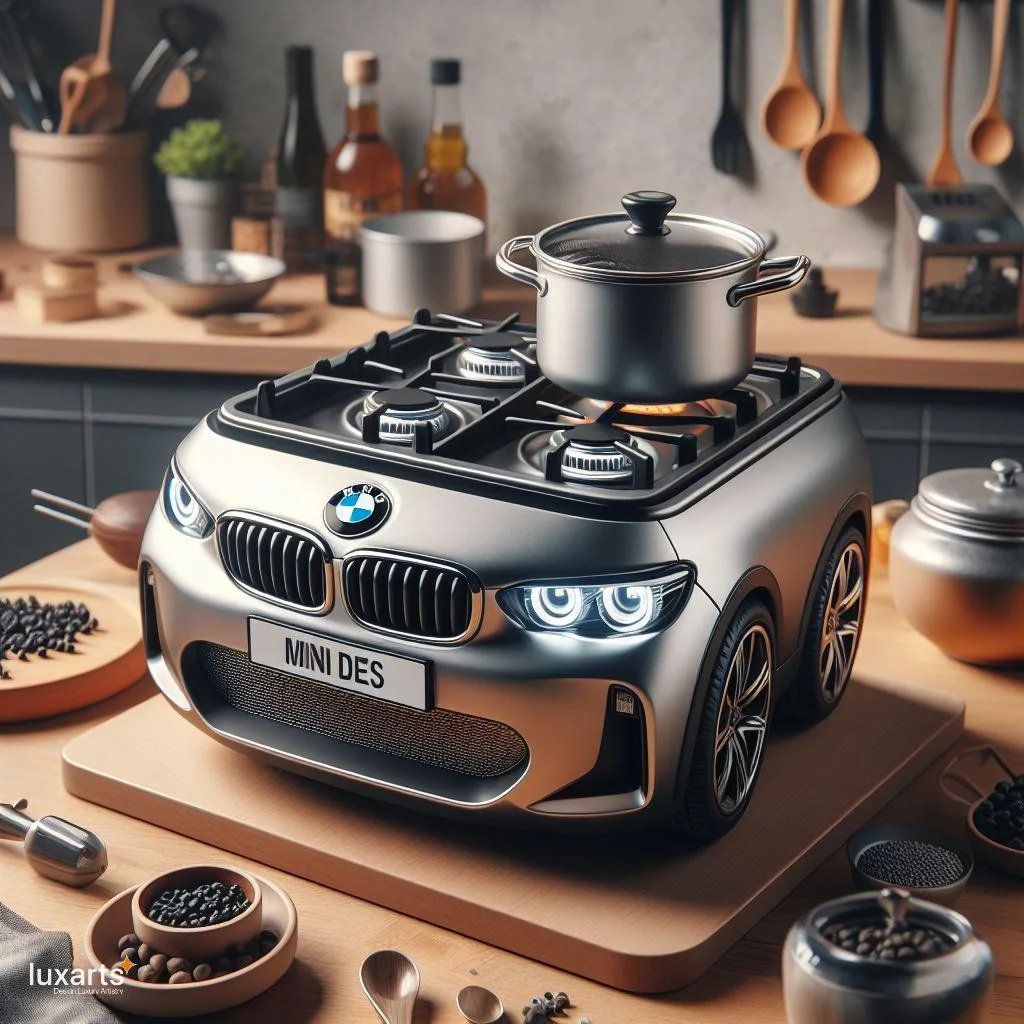 BMW-Inspired Mini Gas Cooker Adds Flavor to Your Kitchen luxarts bmw inspired mini gas cooker 7 jpg