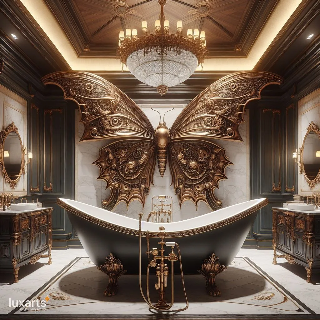 Fluttering Elegance: Butterfly Inspired Bathrooms luxarts butterfly inspired baths 15 jpg