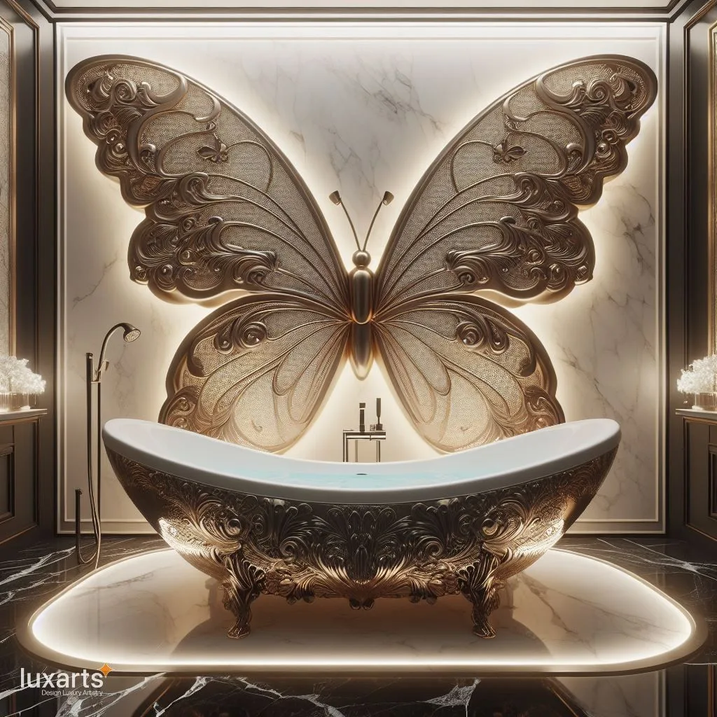 Fluttering Elegance: Butterfly Inspired Bathrooms luxarts butterfly inspired baths 16 jpg