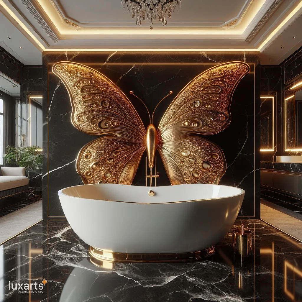 Fluttering Elegance: Butterfly Inspired Bathrooms luxarts butterfly inspired baths 18 jpg
