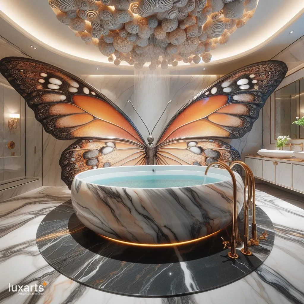 Fluttering Elegance: Butterfly Inspired Bathrooms luxarts butterfly inspired baths 23 jpg
