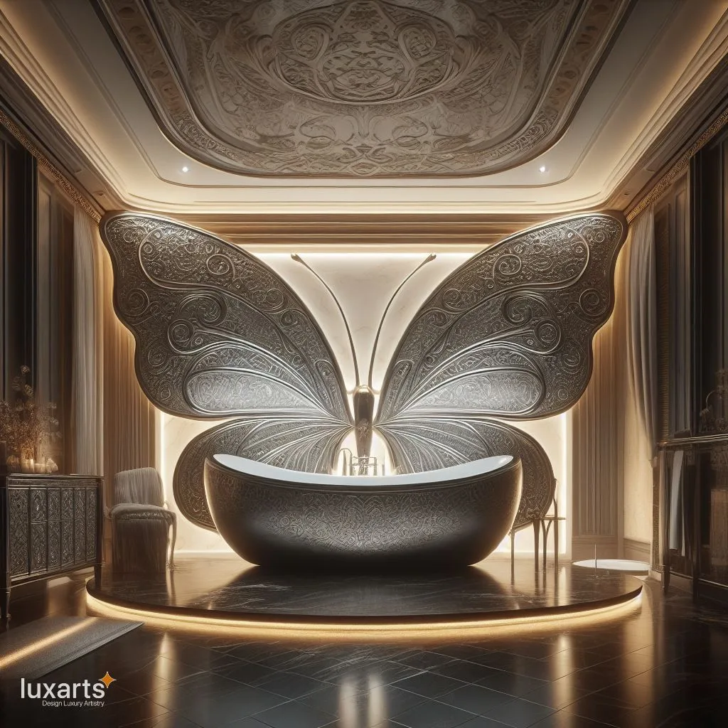 Fluttering Elegance: Butterfly Inspired Bathrooms luxarts butterfly inspired baths 24 jpg