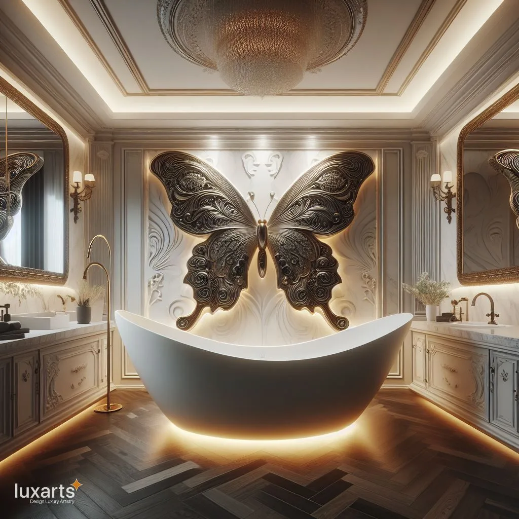 Fluttering Elegance: Butterfly Inspired Bathrooms luxarts butterfly inspired baths 25 jpg