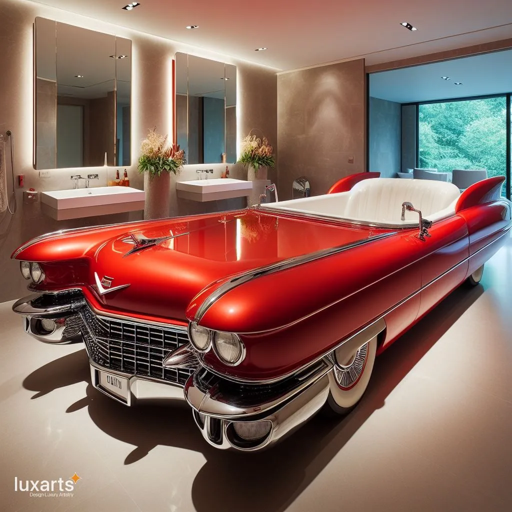 Luxury Soaking: Cadillac Inspired Bathtub luxarts cadillac inspired bathtub 0 jpg