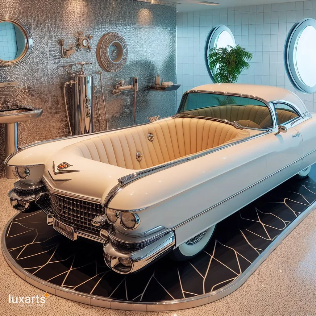 Luxury Soaking: Cadillac Inspired Bathtub luxarts cadillac inspired bathtub 10 jpg