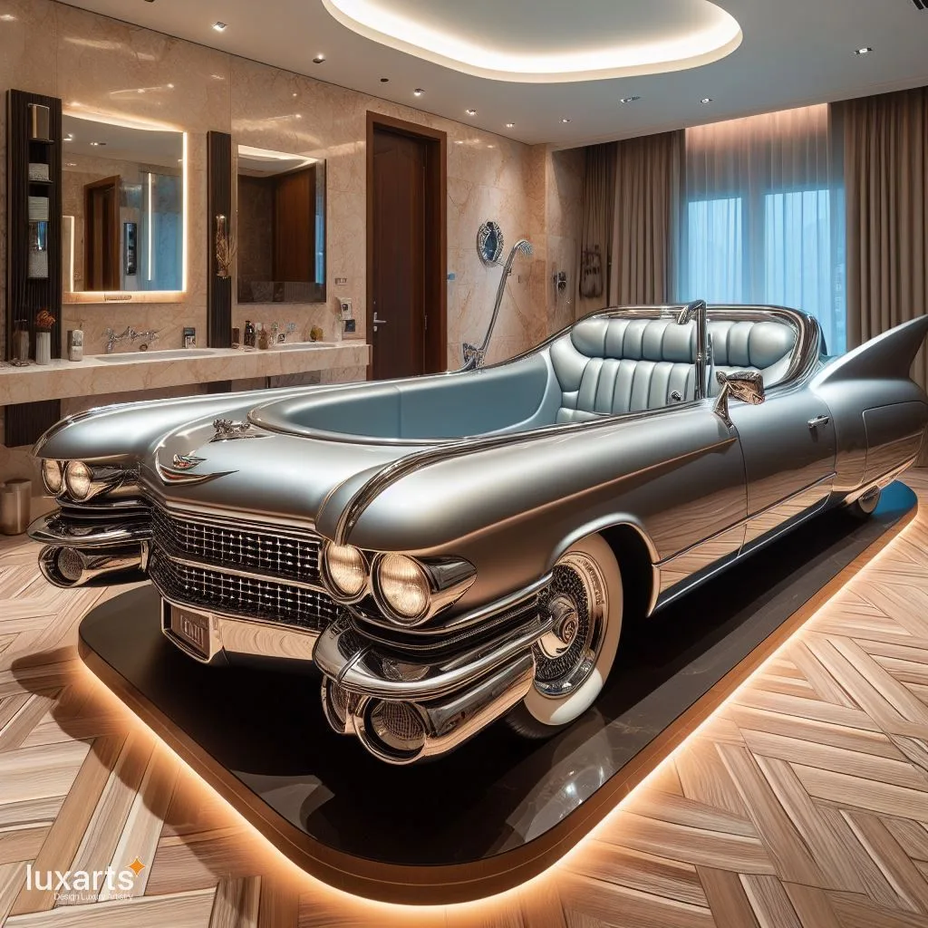 Luxury Soaking: Cadillac Inspired Bathtub luxarts cadillac inspired bathtub 6 jpg