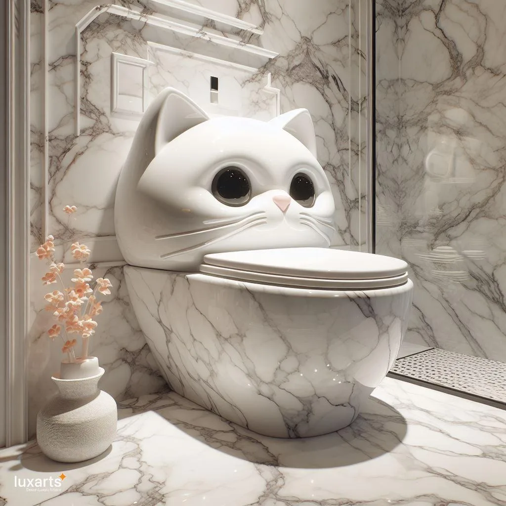 Feline Fun: Cat-Shaped Toilets for Whimsical Bathroom Decor
