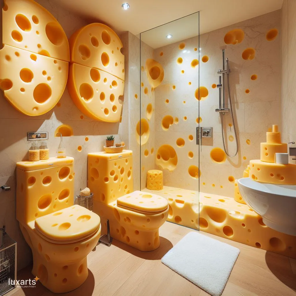 Say Cheese! Transform Your Bathroom into a Deliciously Cheesy Oasis luxarts cheese inspired bathroom 7 jpg