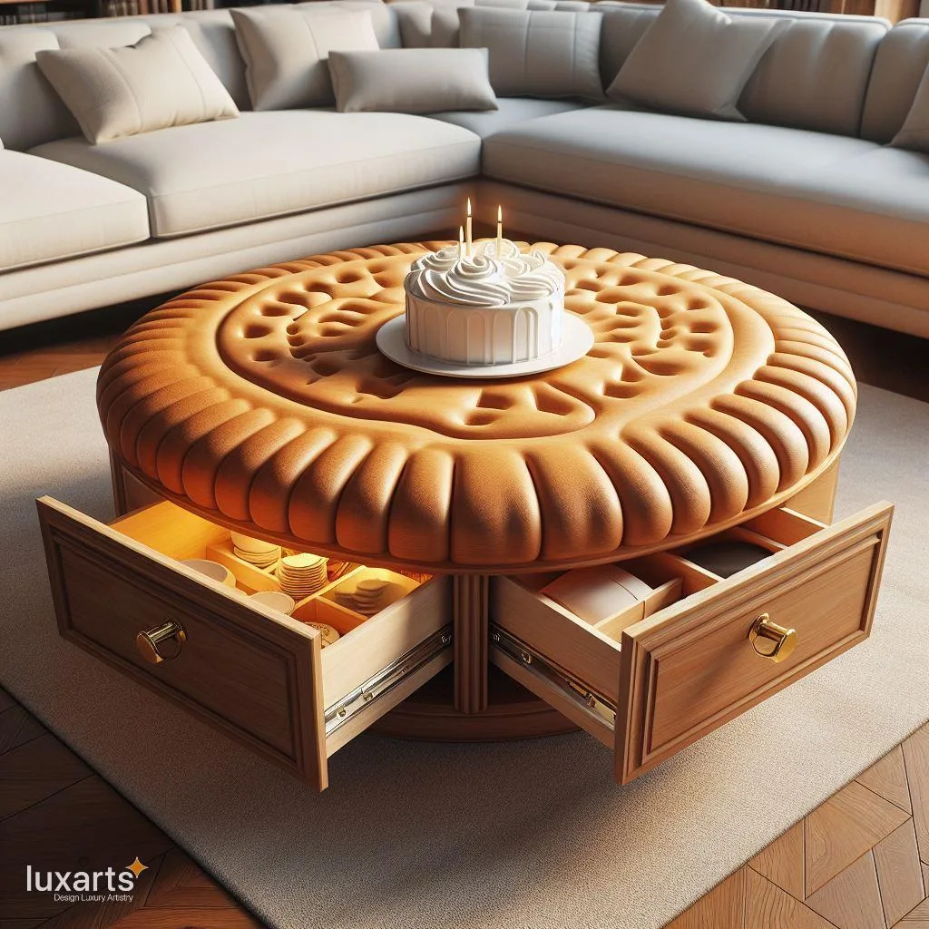 Sweeten Your Space: Add a Whimsical Touch with a Cookie Shaped Coffee Table