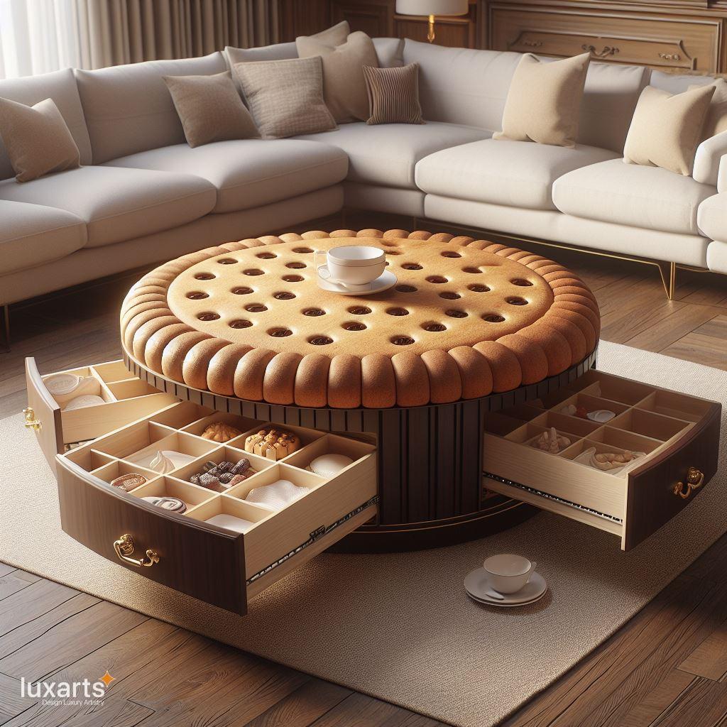Sweeten Your Space: Add a Whimsical Touch with a Cookie Shaped Coffee Table luxarts cookie shaped coffee table 5