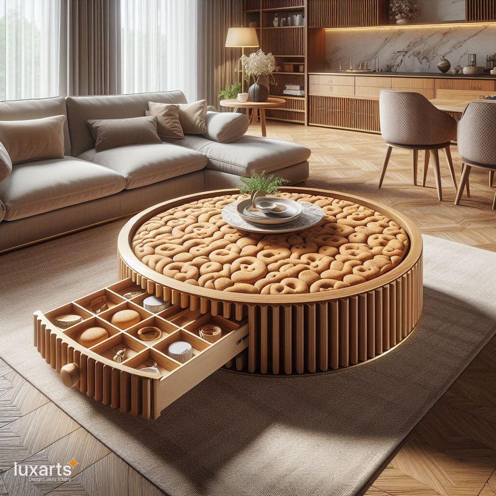 Sweeten Your Space: Add a Whimsical Touch with a Cookie Shaped Coffee Table luxarts cookie shaped coffee table 7