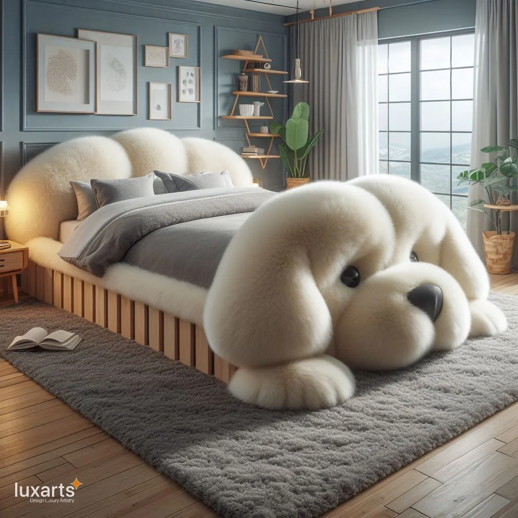Double the Cuteness: Dog-Shaped Beds for a Cozy Bedroom