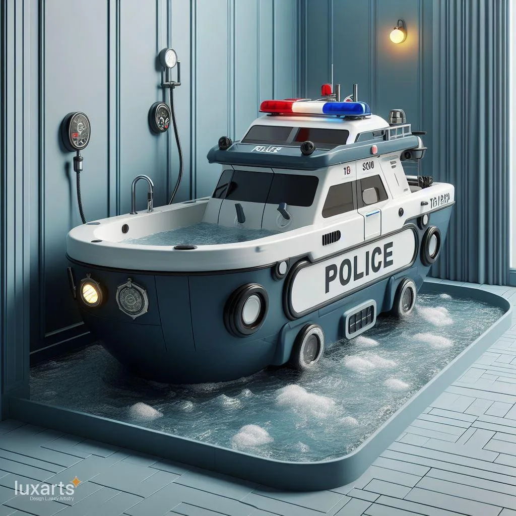Police Rescue Vessel Bathtub