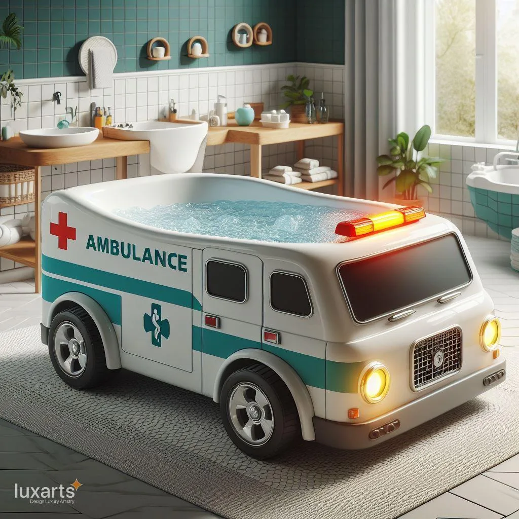 Safety and Style Combined: Emergency Service-Inspired Bathtubs for Your Home! luxarts emergency service inspired bathtubs 16 jpg