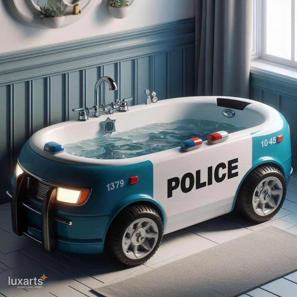 Safety and Style Combined: Emergency Service-Inspired Bathtubs for Your Home!