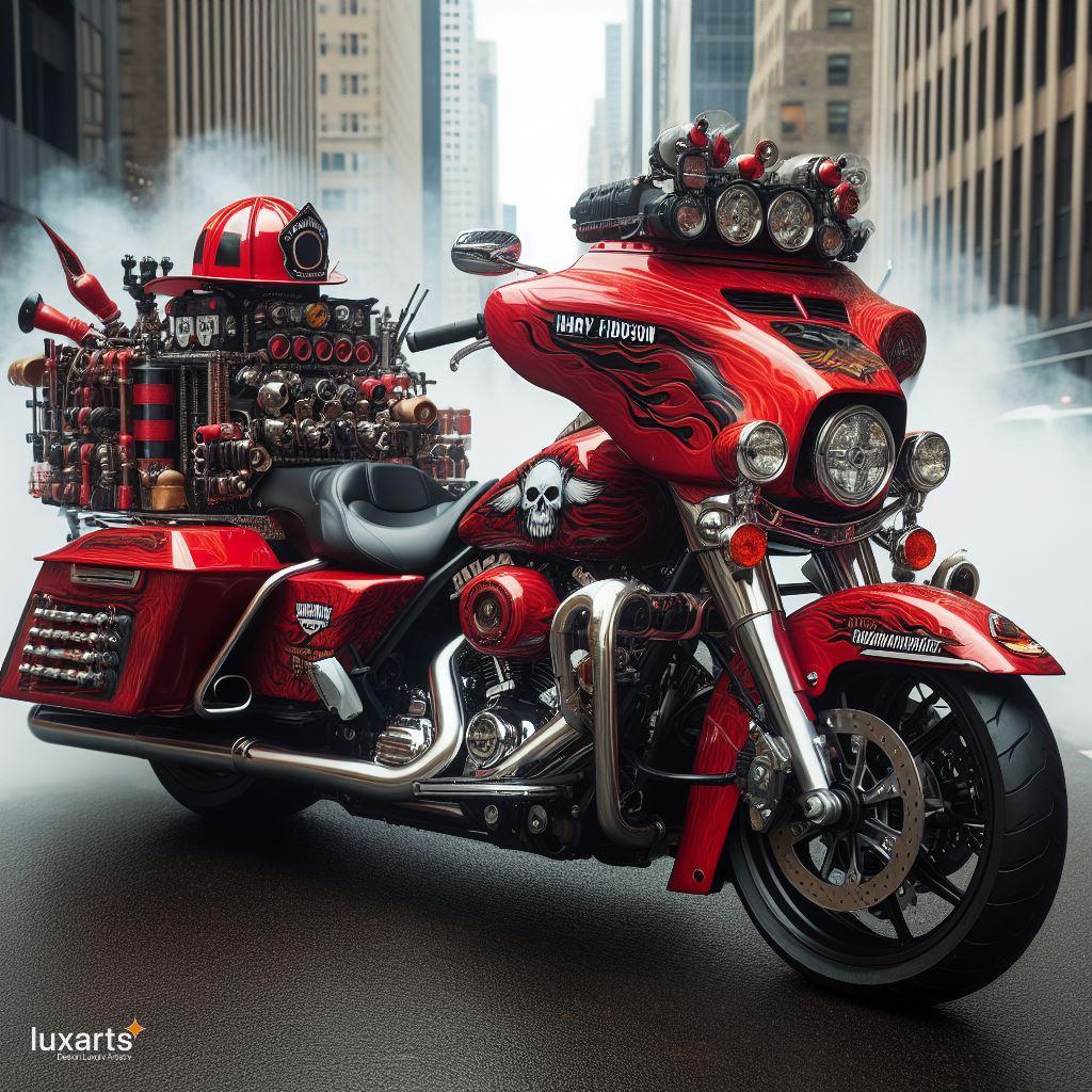 Rev Up Safety: Fire Rescue Motorcycle Inspired by Harley Davidson