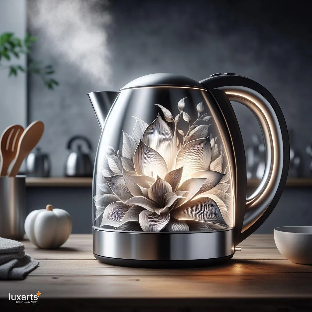 Blooming Brews: Flower-Inspired Kettles for Tea Time Elegance luxarts flower inspired kettles 1 jpg