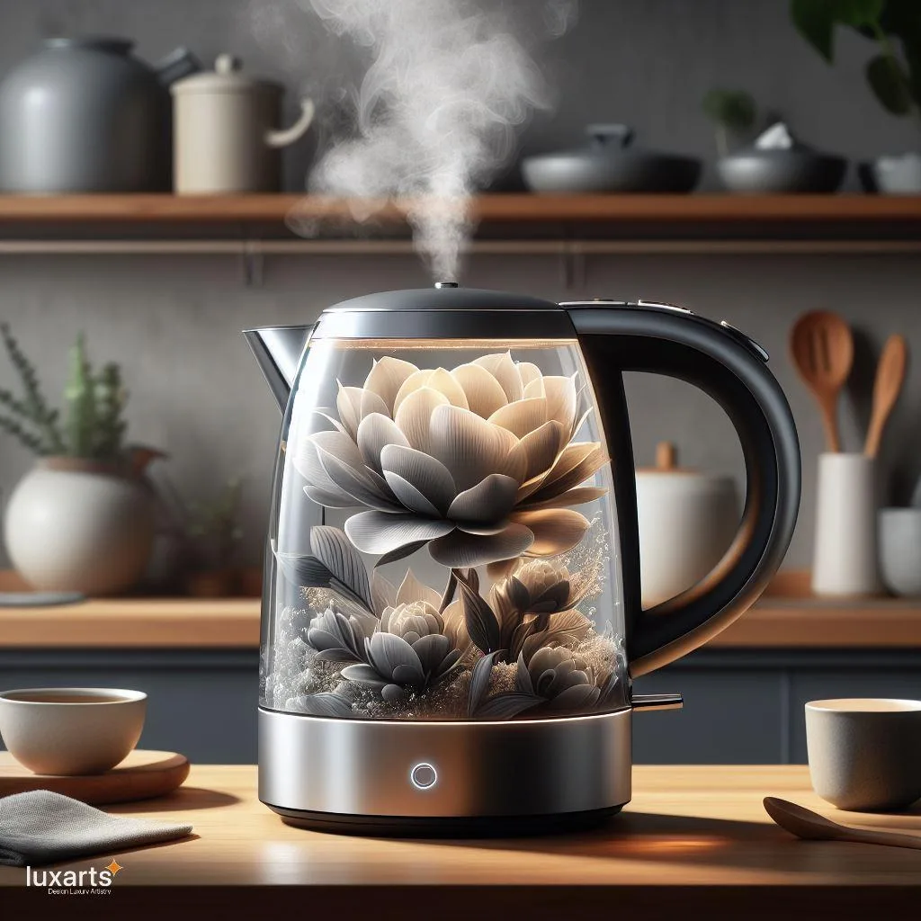 Blooming Brews: Flower-Inspired Kettles for Tea Time Elegance luxarts flower inspired kettles 2 jpg