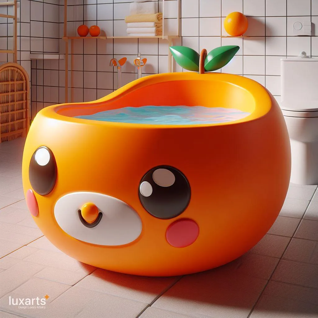 Orange Shaped Bathtubs