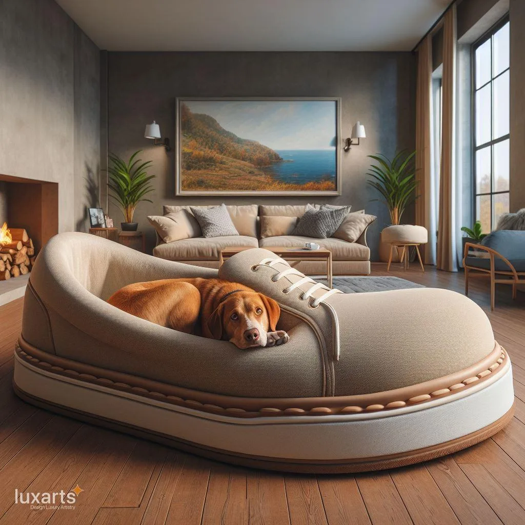 Pamper Your Pooch: Giant Slipper-Shaped Dog Beds for Ultimate Comfort luxarts giant slipper dog beds 0 jpg