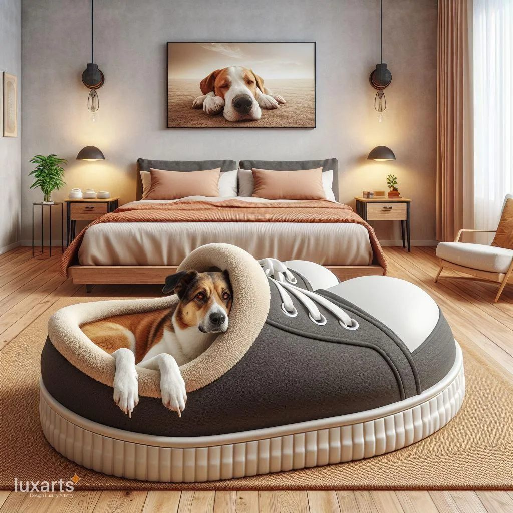 Pamper Your Pooch: Giant Slipper-Shaped Dog Beds for Ultimate Comfort luxarts giant slipper dog beds 1 jpg
