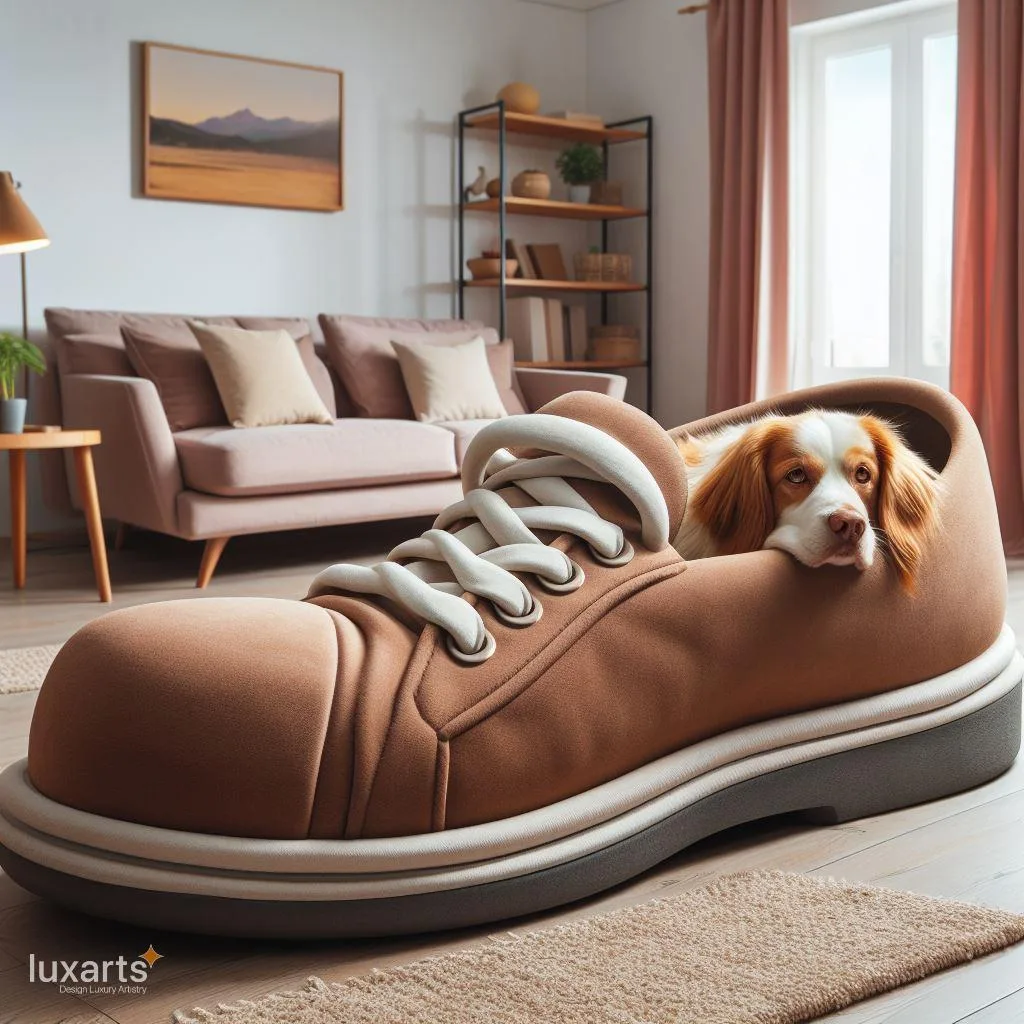 Pamper Your Pooch: Giant Slipper-Shaped Dog Beds for Ultimate Comfort luxarts giant slipper dog beds 10 jpg