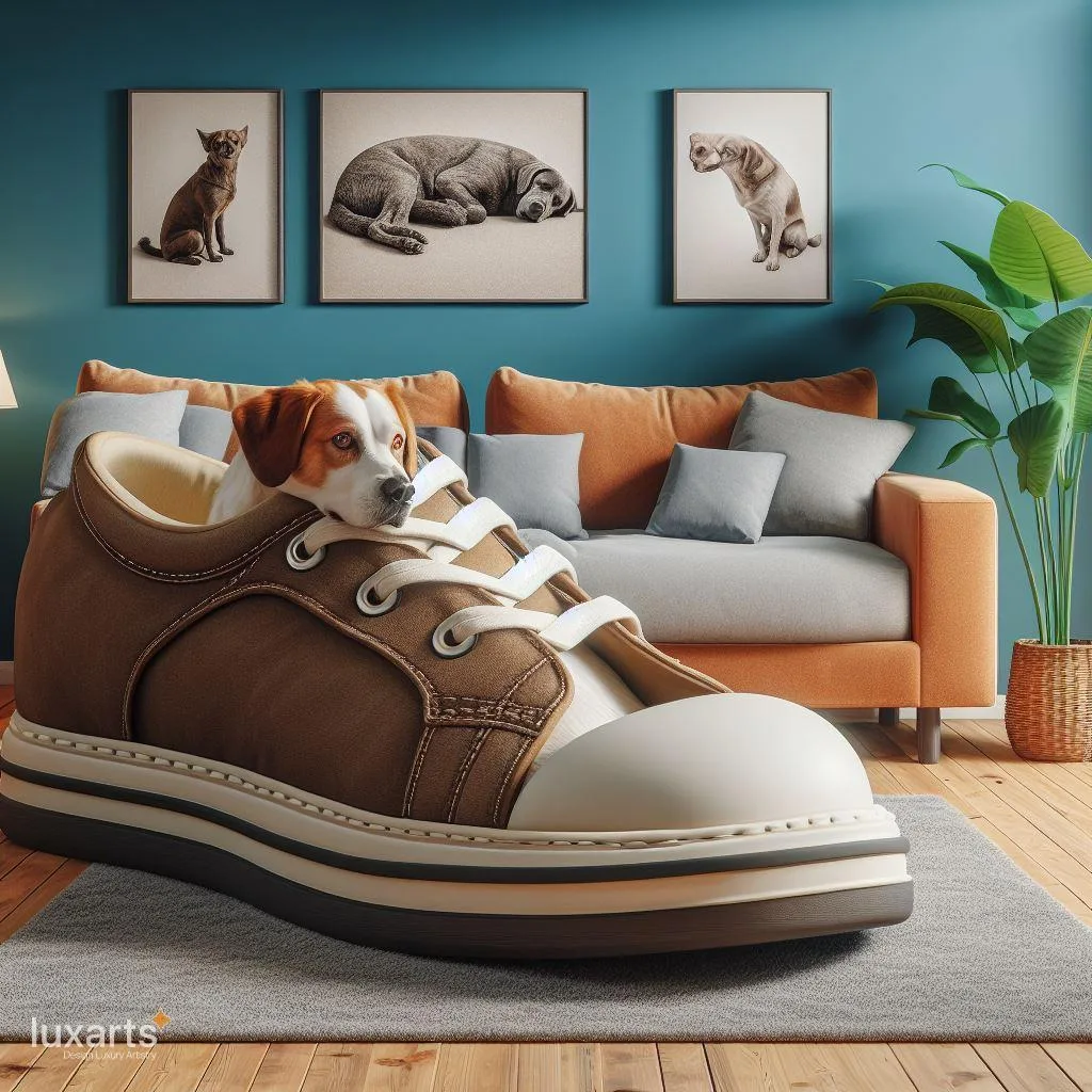 Pamper Your Pooch: Giant Slipper-Shaped Dog Beds for Ultimate Comfort luxarts giant slipper dog beds 7 jpg