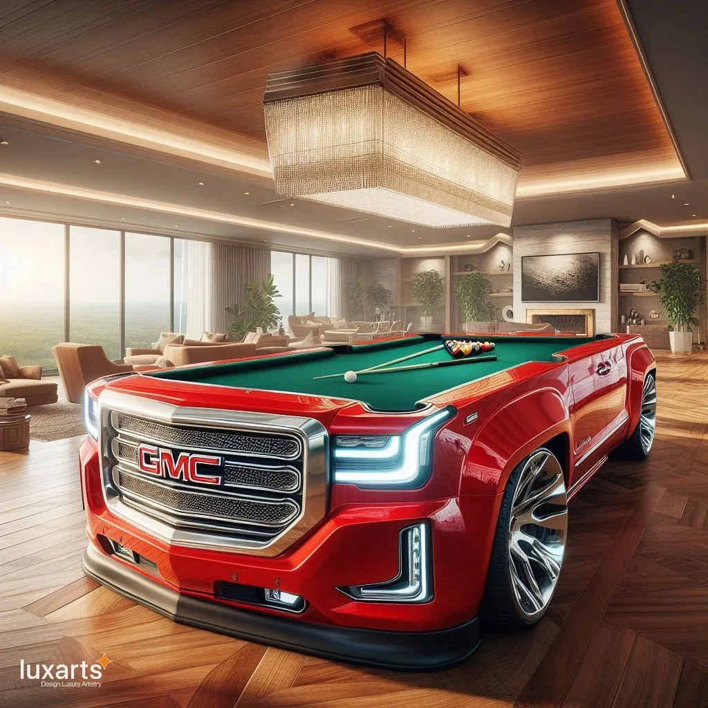 GMC Inspired Pool Table: Elevate Your Recreation with Unique Style