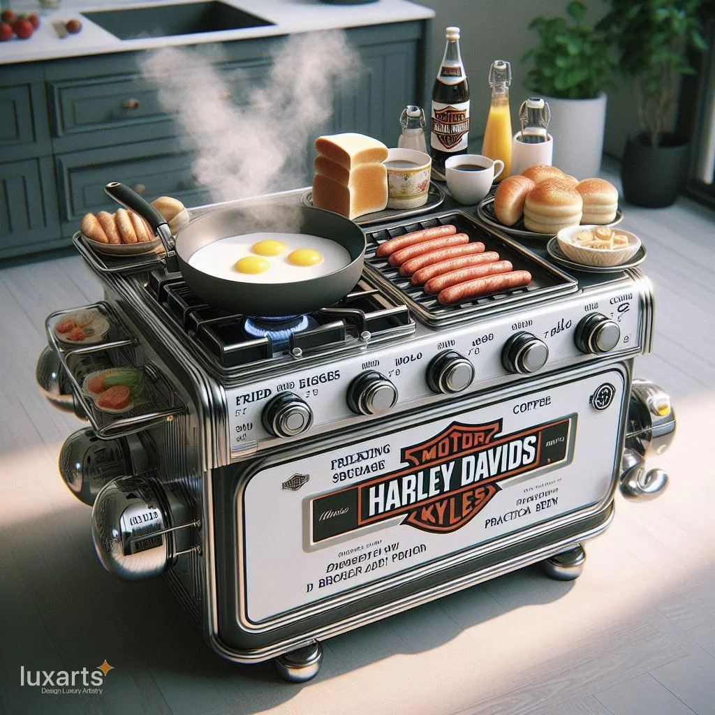 Start Your Day in Style: Harley Davidson-Inspired Breakfast Stations luxarts harley davidson breakfast stations 0 jpg