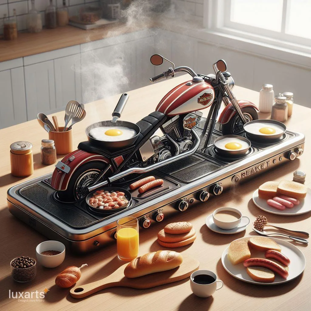 Start Your Day in Style: Harley Davidson-Inspired Breakfast Stations luxarts harley davidson breakfast stations 11 jpg