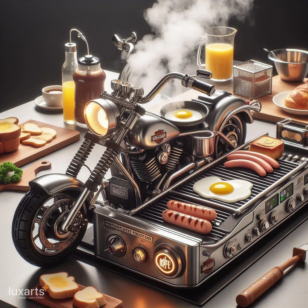 Start Your Day in Style: Harley Davidson-Inspired Breakfast Stations luxarts harley davidson breakfast stations 13 jpg