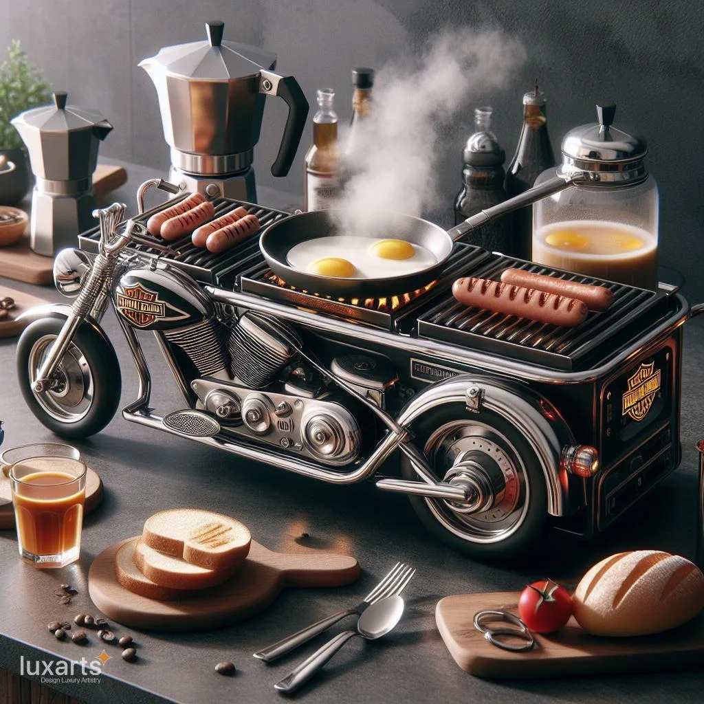 Start Your Day in Style: Harley Davidson-Inspired Breakfast Stations